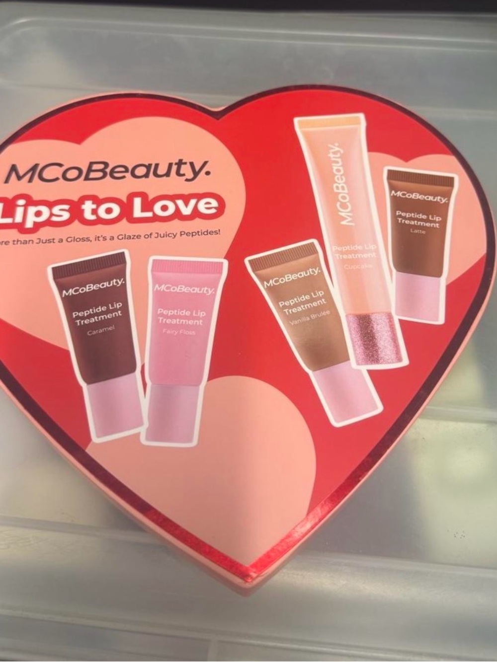 MCoBeauty Lips to Love Peptide Lip Treatment Set - Pink & Brown Shades